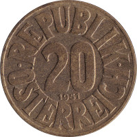 20 groschen - Austria