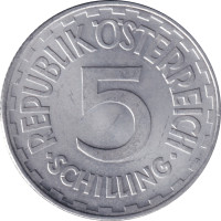 5 schilling - Austria