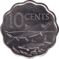 10 cents - Bahamas