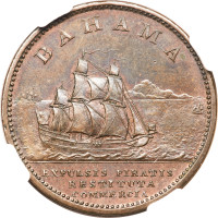 1 penny - Bahama Islands