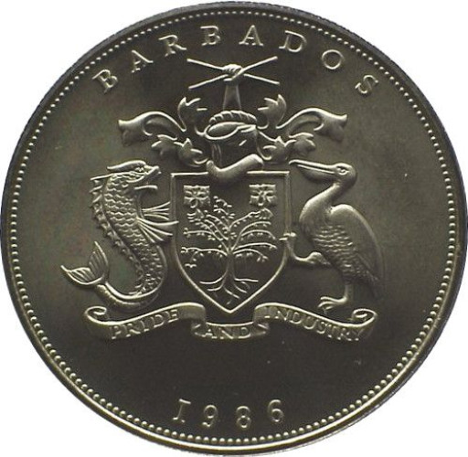 25 dollars - Barbados