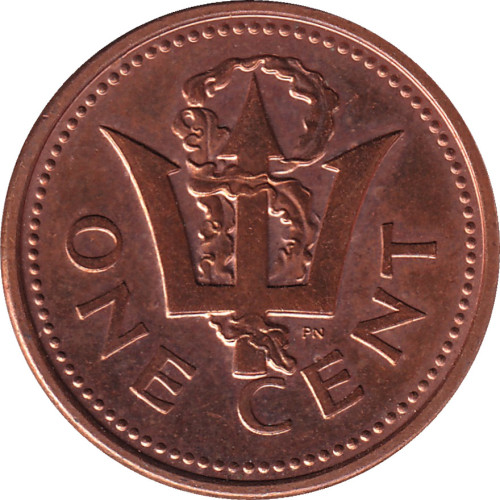 1 cent - Barbades