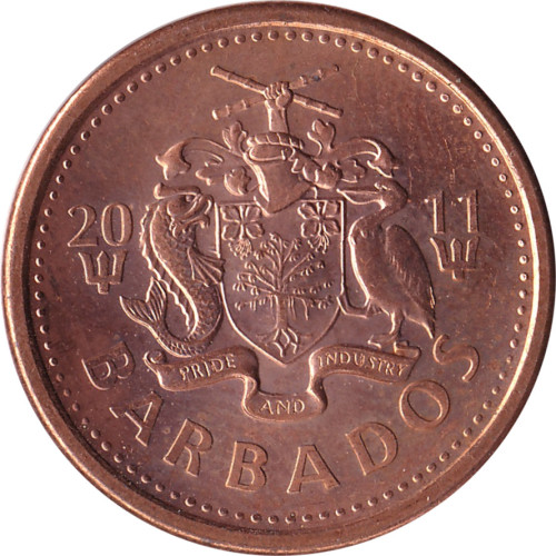 1 cent - Barbados