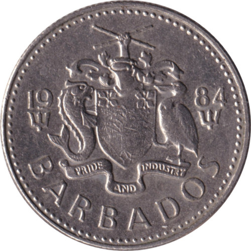 10 cents - Barbados