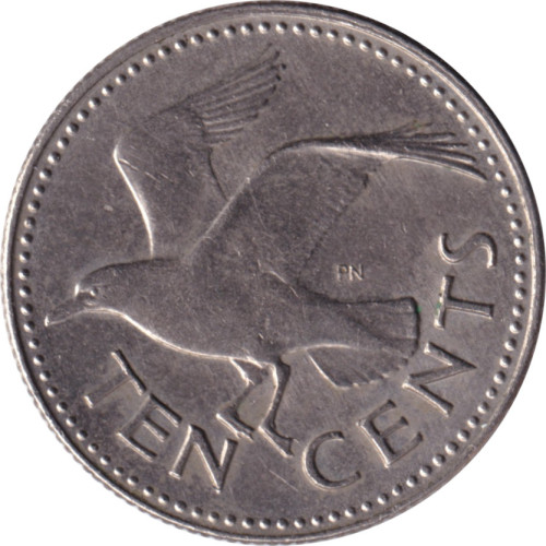 10 cents - Barbados