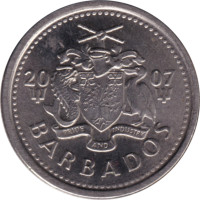 10 cents - Barbados