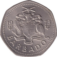 1 dollar - Barbados