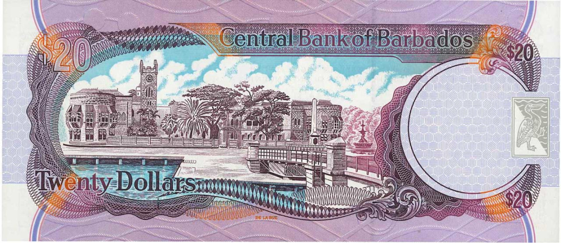 20 dollars - Barbados