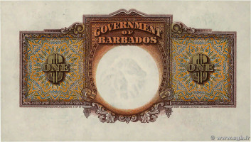 1 dollar - Barbados