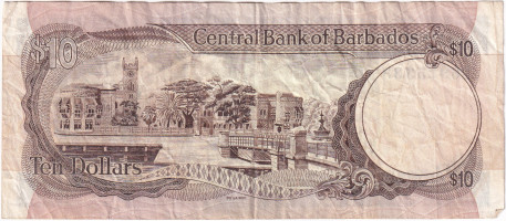 10 dollars - Barbados