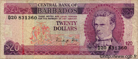 20 dollars - Barbados