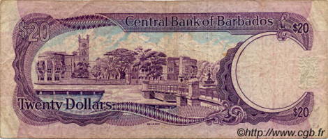 20 dollars - Barbados