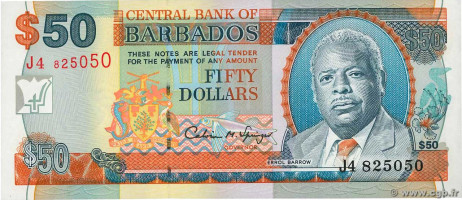 50 dollars - Barbados