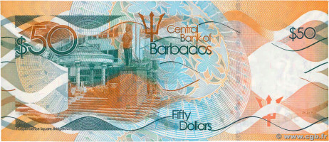 50 dollars - Barbados