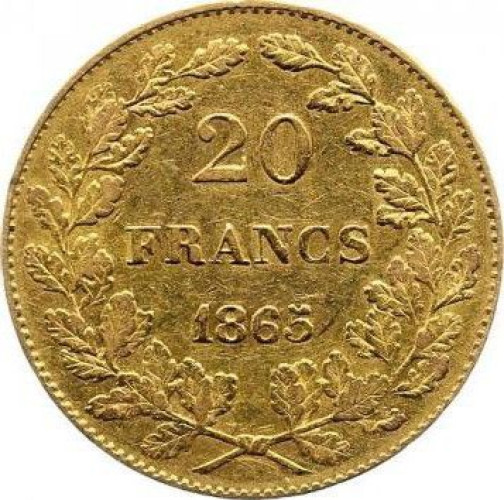 20 francs - Belgium