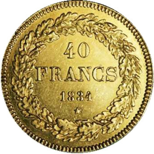 40 francs - Belgium