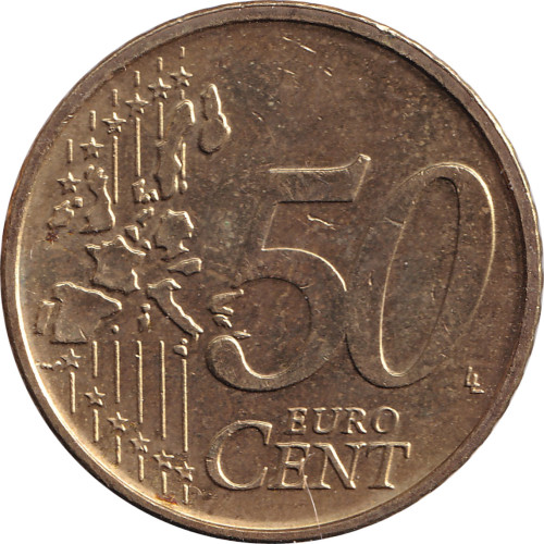 50 eurocents - Belgique