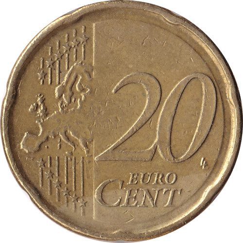 20 eurocents - Belgium