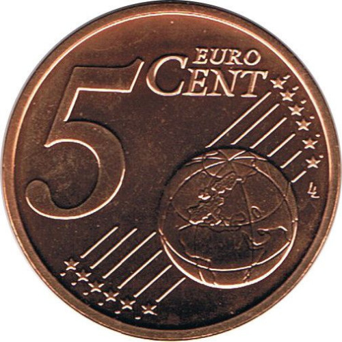 5 eurocents - Belgique