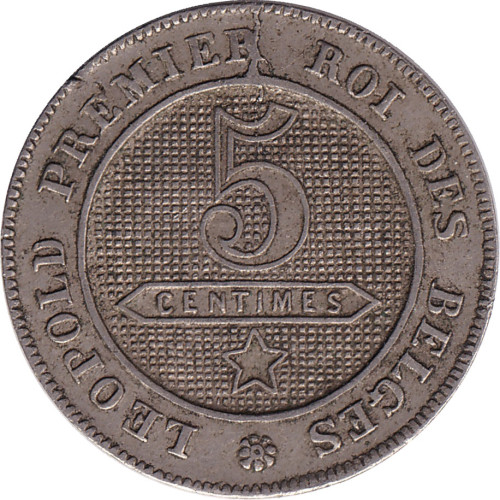 5 centimes - Belgique