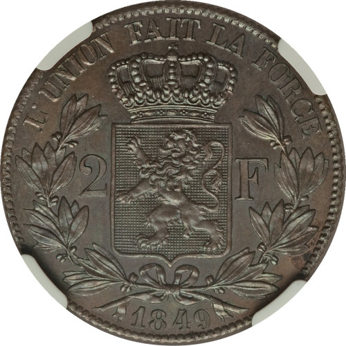 2 francs - Belgium