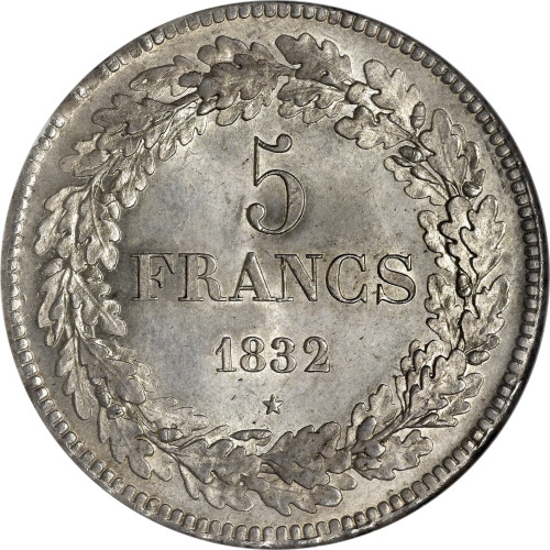 5 francs - Belgium