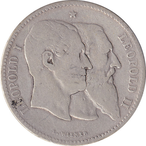 2 francs - Belgium