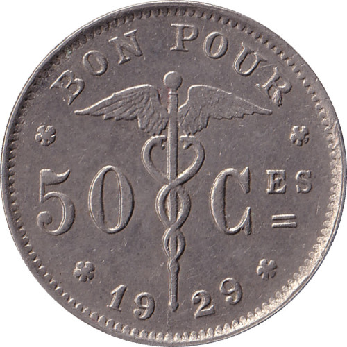 50 centimes - Belgique