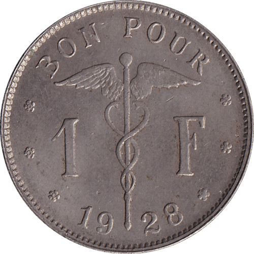 1 franc - Belgique