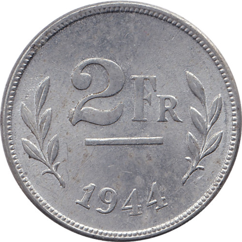 2 francs - Belgium