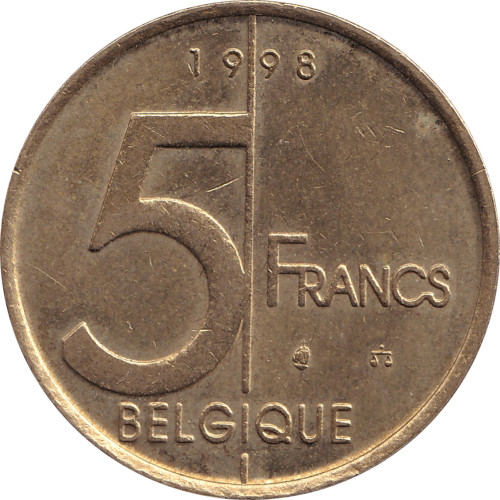 5 francs - Belgique