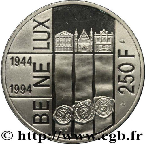 250 francs - Belgique