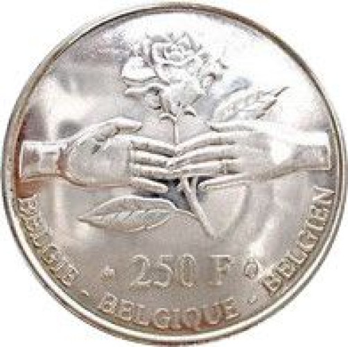 250 francs - Belgium