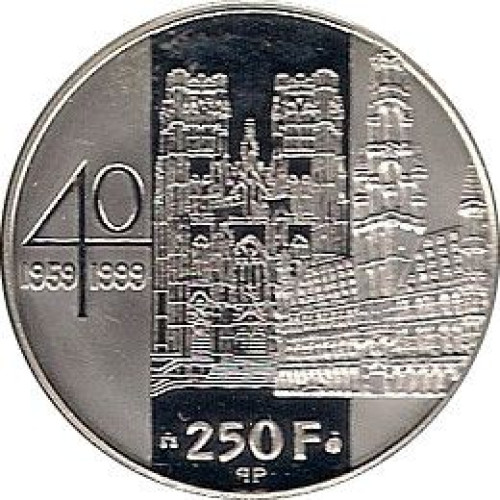 250 francs - Belgium