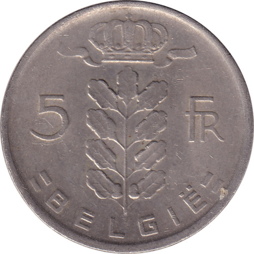 5 francs - Belgium