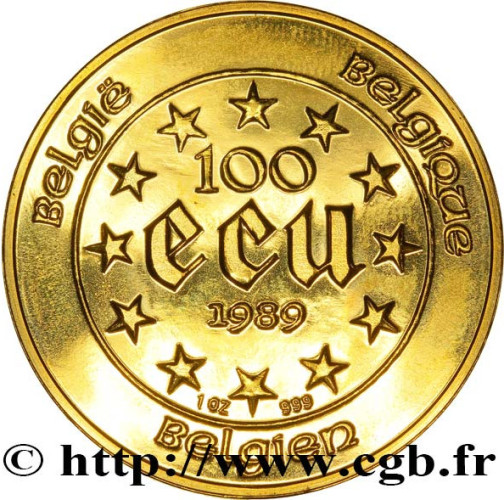 100 ecu - Belgique