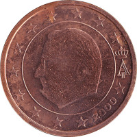 1 eurocent - Belgique