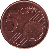 5 eurocents - Belgium