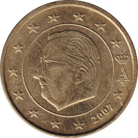 50 eurocents - Belgique