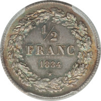 1/2 franc - Belgique