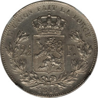 2 1/2 francs - Belgique