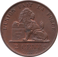 2 centimes - Belgium