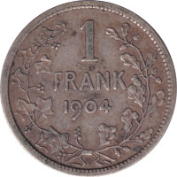 1 franc - Belgique