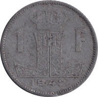 1 franc - Belgium