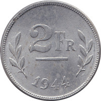 2 francs - Belgium