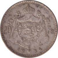 20 francs - Belgium