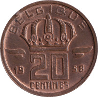 20 centimes - Belgique