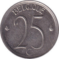 25 centimes - Belgique