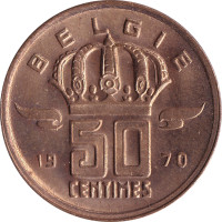 50 centimes - Belgium