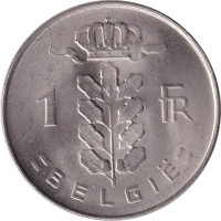 1 franc - Belgique